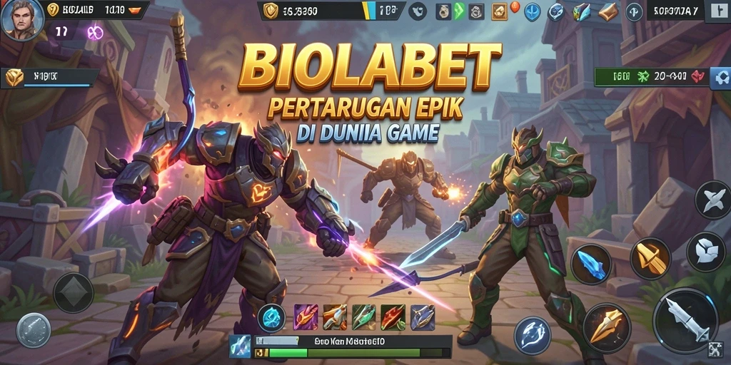 Tampilan gameplay seru dan mendebarkan dari BIOLABET.