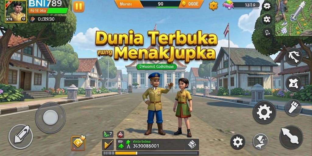 Screenshot yang menampilkan eksplorasi mendalam dalam BNI789.