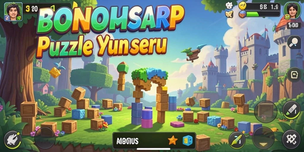 Gameplay menarik dari BONUSRP dengan tantangan Puzzle.