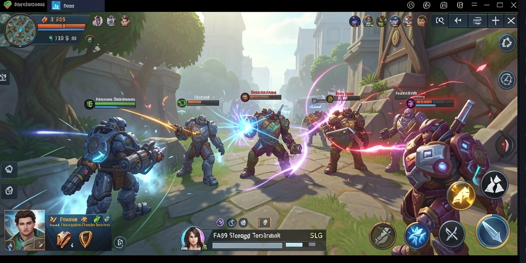 Tampilan gameplay FA99 yang menarik dan strategis dalam permainan SLG.