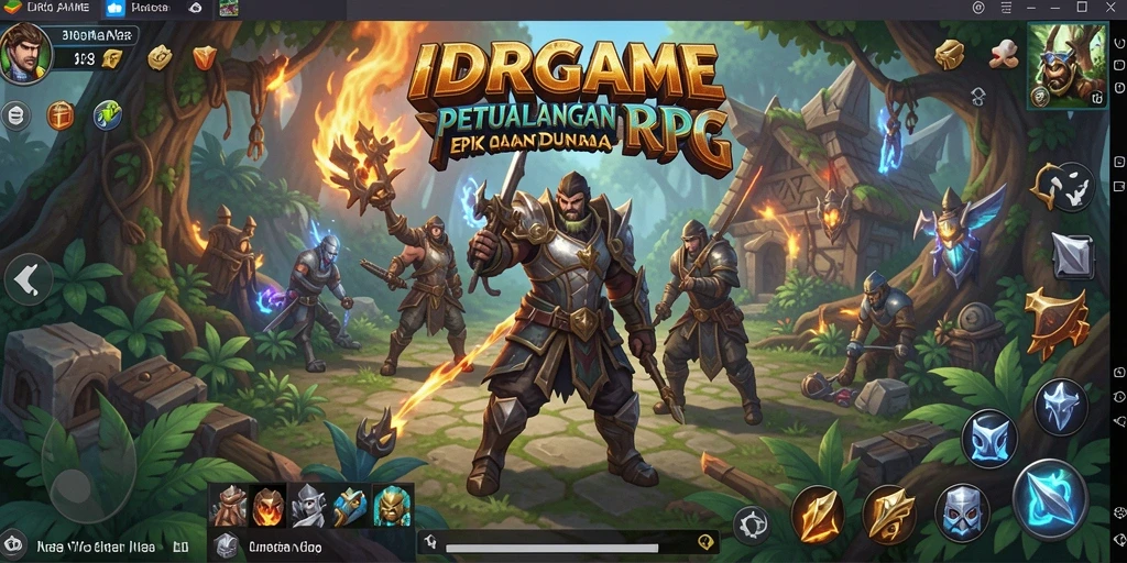 Gameplay menarik dan mendalam dari IDRGAME dalam dunia RPG.