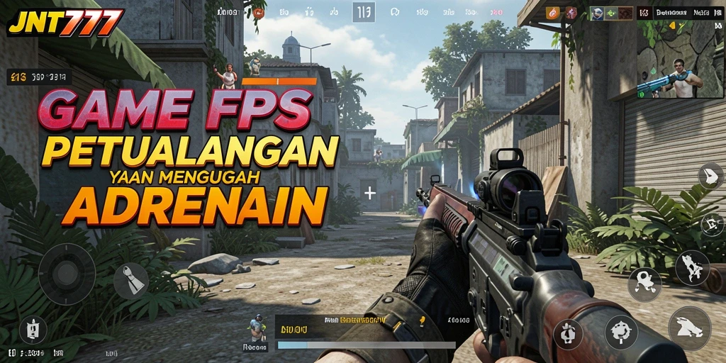 Tampilan menarik dari gameplay aksi cepat JNT777.