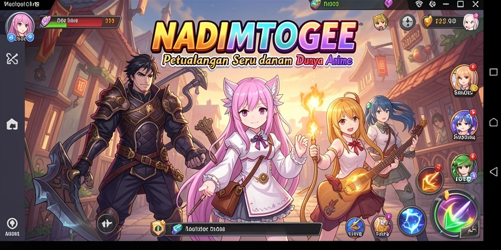 Screenshot NADIMTOGEL menunjukkan pengalaman seru dalam dunia Anime.