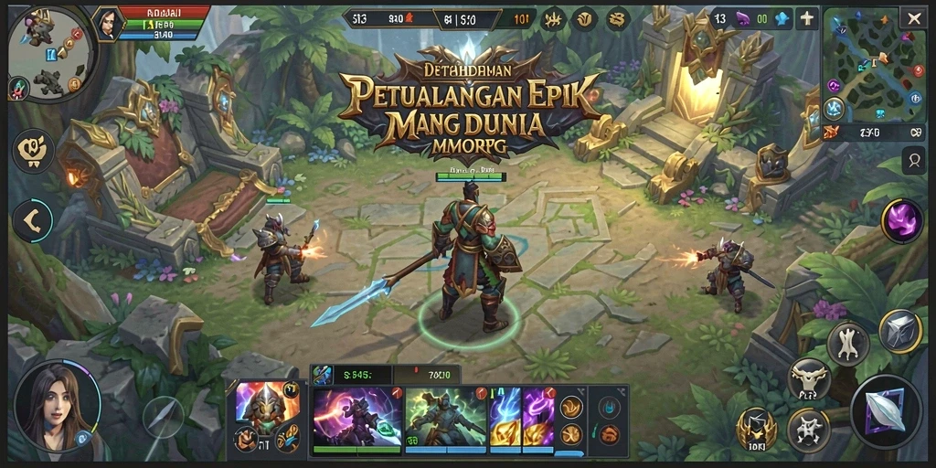 Screenshot S13 menampilkan petualangan seru dalam MMORPG.