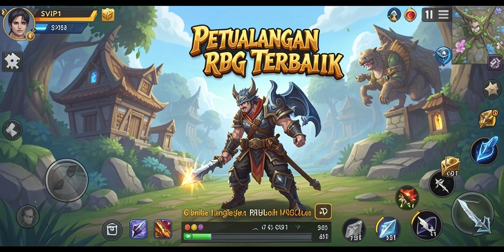 Tampilan gameplay menarik dari SVIP1 dengan aksi RPG yang seru.