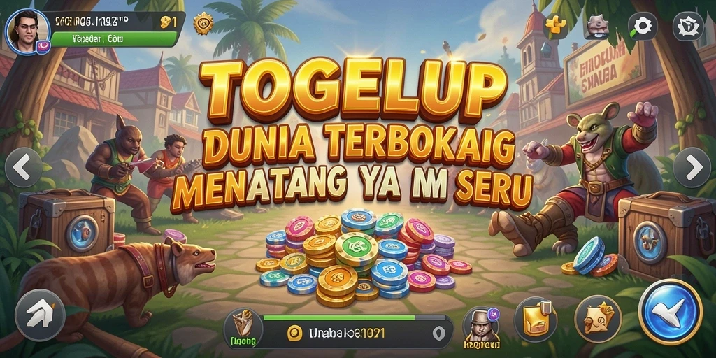 Tampilan gameplay seru di dunia terbuka TOGELUP.
